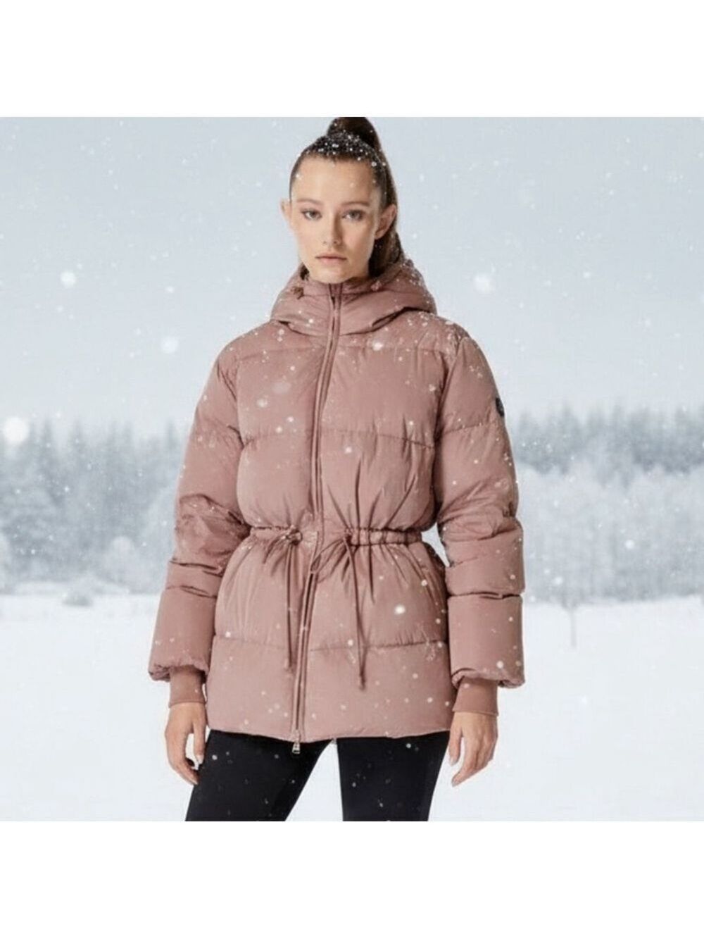 Sweaty Betty Alto Soft Padded Quilted Down Puffer Jacket Coat Water resistant 12